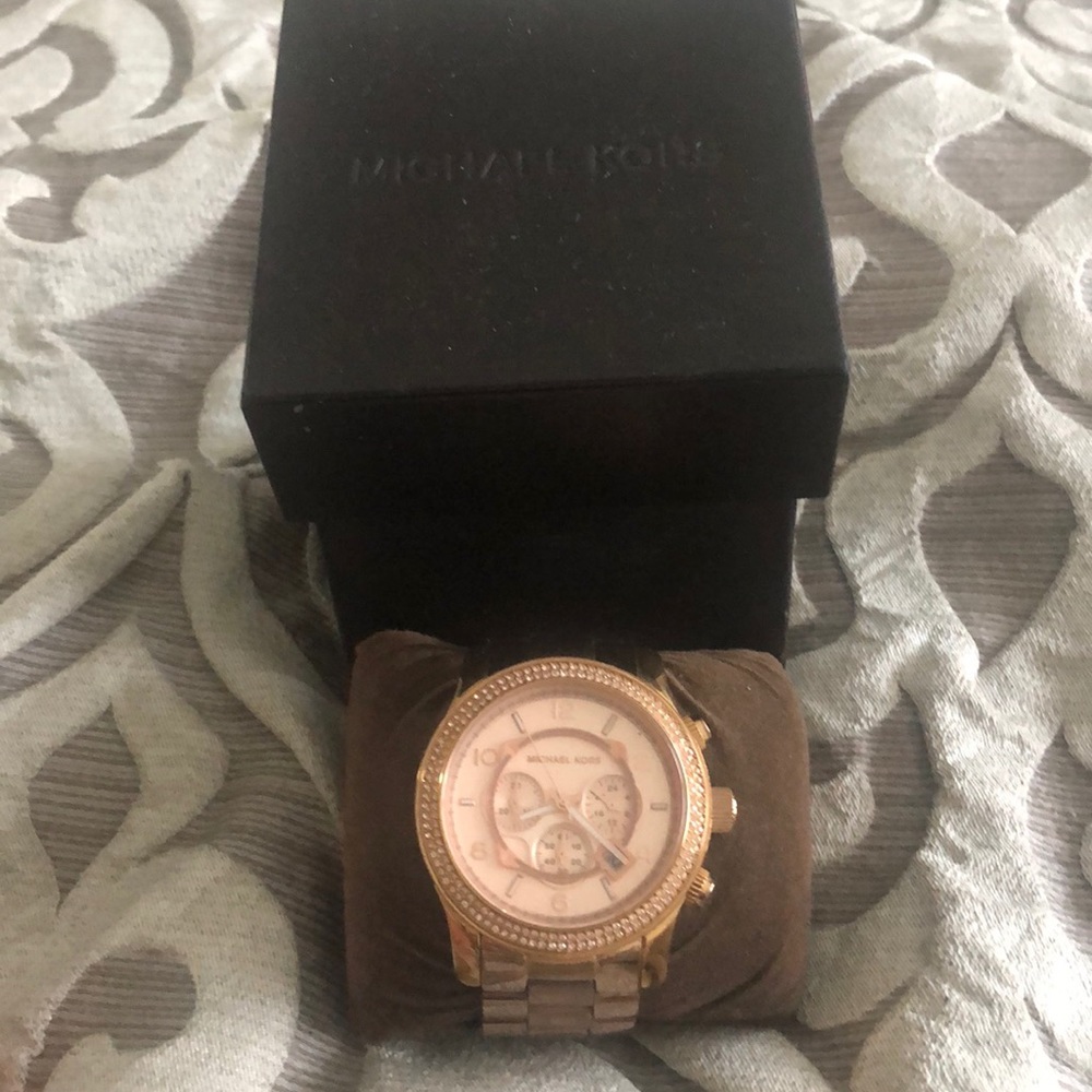 Michael Kors Rose Gold Watch